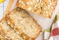 Delicious Banana Oat Bread
