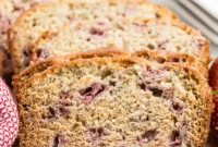 Blushing Berry Banana Bread