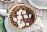 Decadent Hot Chocolate Mug Cake