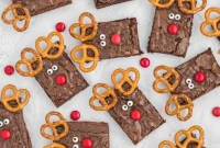 Reindeer Brownies