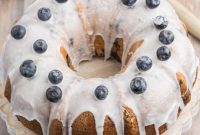 Blueberry Crown Cake