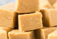 Easy 3-Ingredient Peanut Butter Fudge