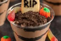 Spooky Halloween Dirt Cups