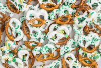 Lucky Shamrock Pretzel Treats