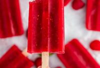 Homemade Raspberry Bliss Pops