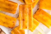 Zesty Mango Tajin Popsicles