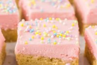 Homemade Sugar Cookie Squares