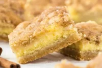 Dreamy Snickerdoodle Cheesecake Bars