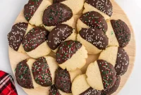 Irresistible Chocolate Dipped Sugar Cookies