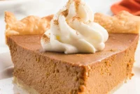 Dulce De Leche Swirl Pumpkin Pie