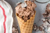 Decadent Puppy Chow Ice Cream