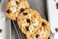 Campfire S’mores Cookies