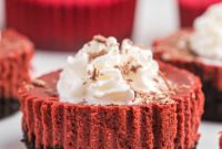 Red Velvet Mini Cheesecakes