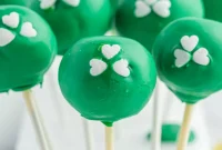 St. Patrick’s Day Cake Pops