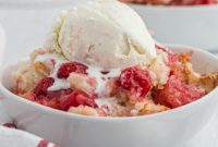 Homemade Cherry Cobbler Bliss