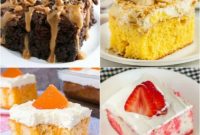 Decadent Poke Cake Delights