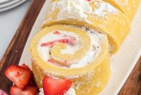 Strawberry Shortcake Swiss Roll