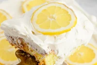 Sunshine Lemon Angel Food Cake