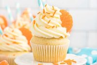 Velvet Orange Dream Cupcakes