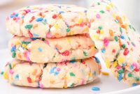 Easy Funfetti Cake Mix Cookies