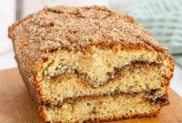 Cinnamon Sugar Snickerdoodle Bread
