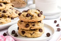Decadent Cream Cheese Chocolate Chip Cookies