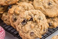 Chewy Oatmeal Raisin Cookie Perfection