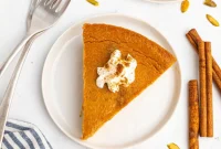 Velvet Pumpkin Pudding Pie