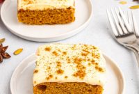 Harvest Pumpkin Sheet Cake