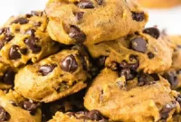 Perfect Pumpkin Chocolate Chip Cookies