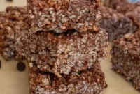Decadent Chocolate Krispie Squares