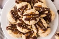 Twix Caramel Thumbprints