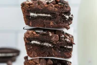 Decadent Oreo Brownies