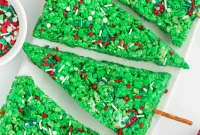 Rice Krispie Christmas Trees
