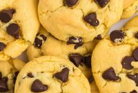 Perfect Chocolate Chip Cake Mix Cookies