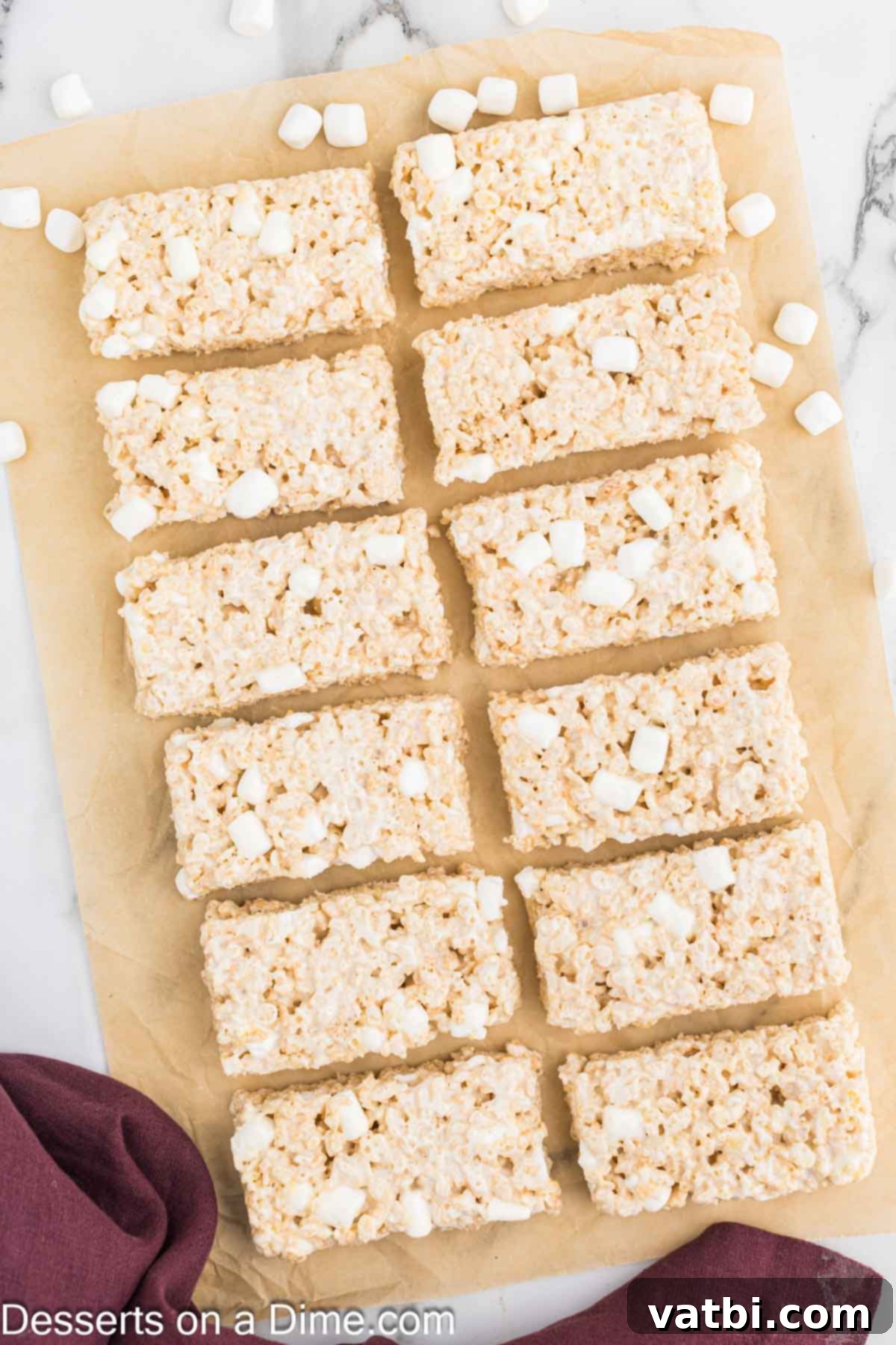 Starbucks Marshmallow Cloud Bar 8 Perfectly cut Starbucks marshmallow dream bars, ready to be served.