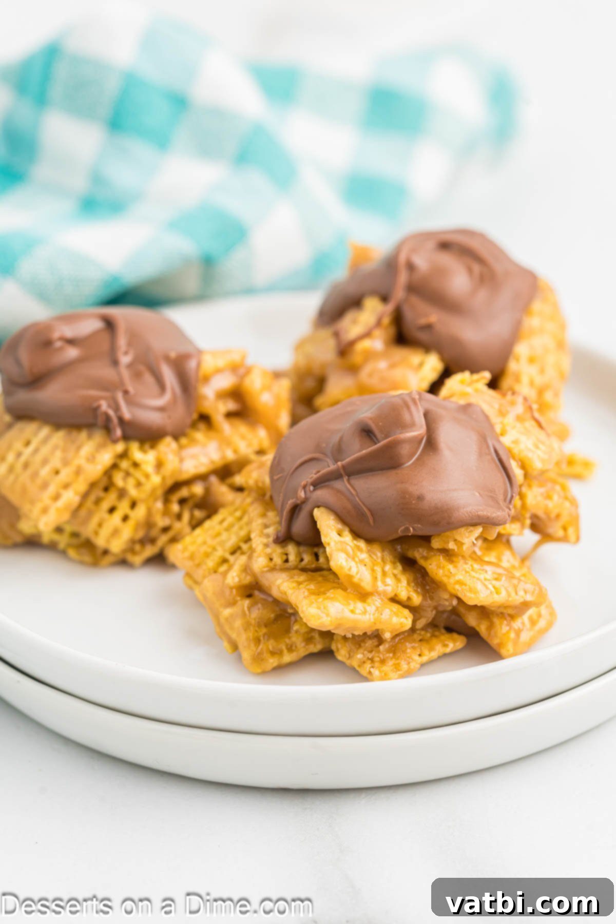 Clusters on plate ready to enjoy. 