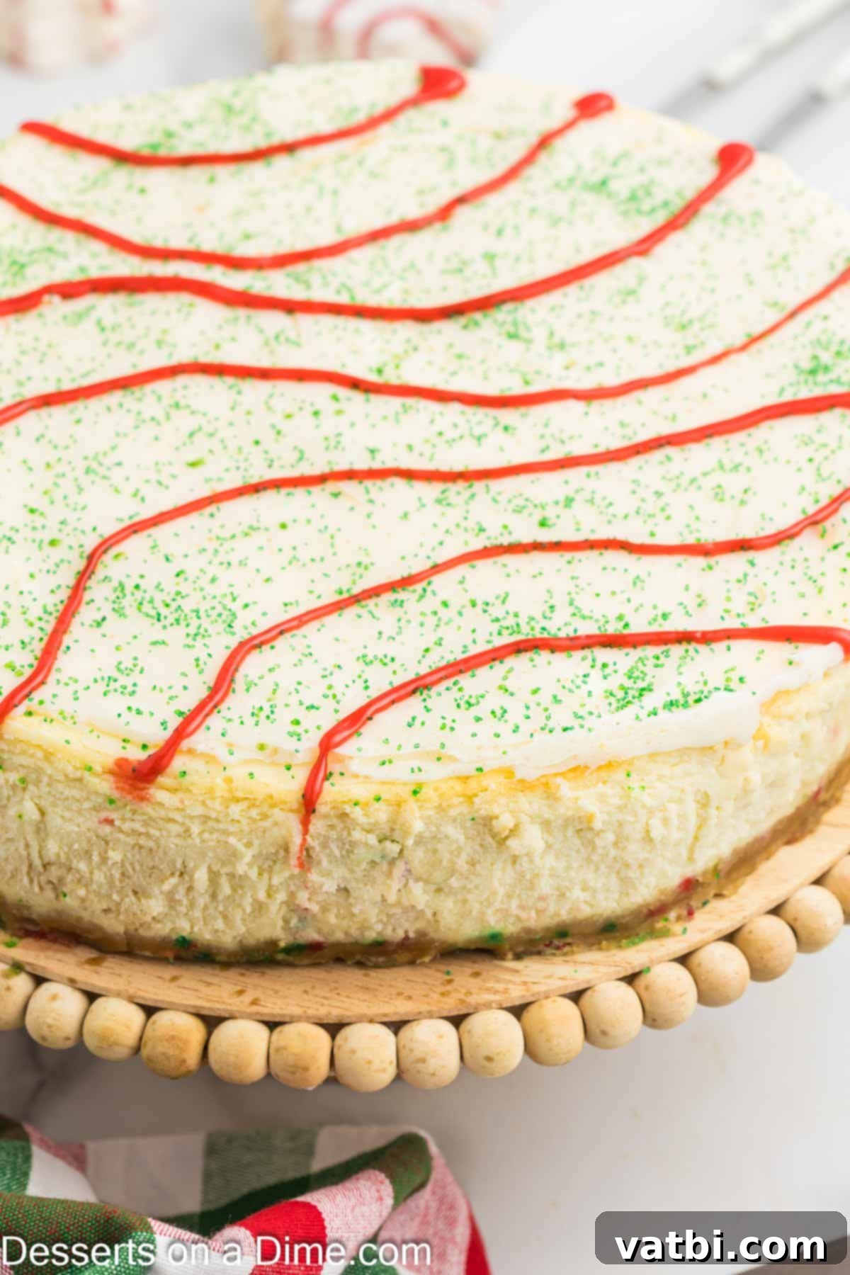 Little Debbie Christmas Tree Cheesecake: A Festive Indulgence 2 Little Debbie Cheesecake decorated and ready to serve, showcasing its festive design.