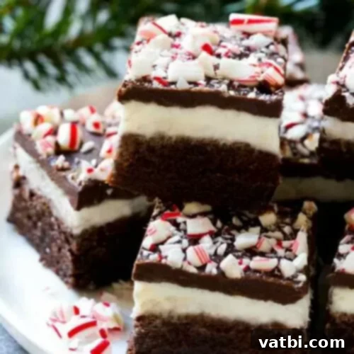 35 Simple Peppermint Delights 13 Peppermint Brownies