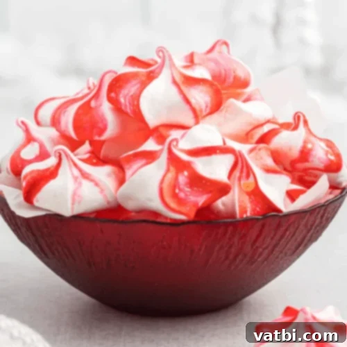 35 Simple Peppermint Delights 20 Peppermint Meringues
