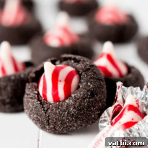 35 Simple Peppermint Delights 25 Chocolate Peppermint Blossoms