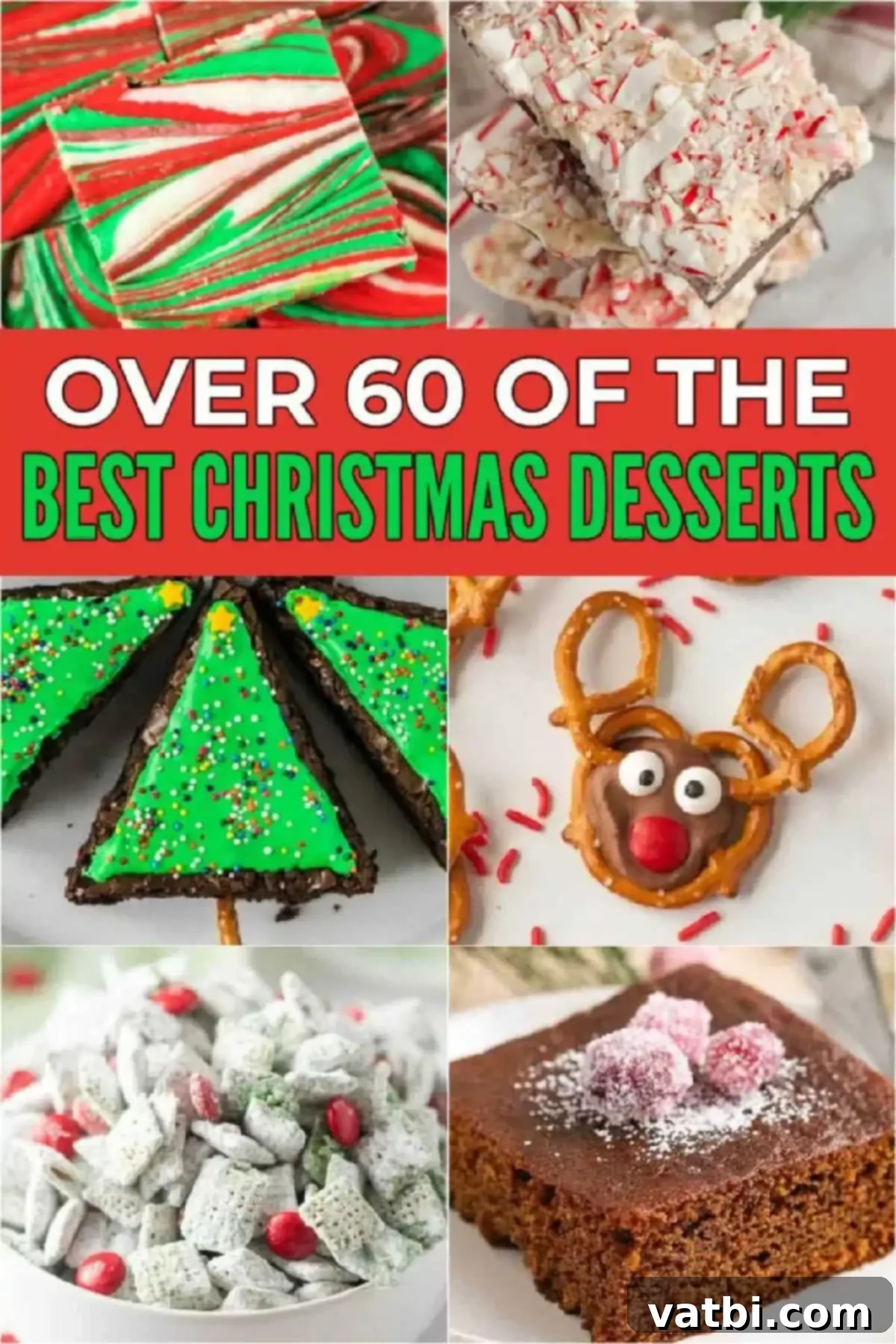 60 Festive and Simple Christmas Sweets 2 A festive spread of amazing and Easy Christmas Dessert Recipes, perfect for adults and kids. This collection features 60+ delicious and impressive holiday desserts to make this Christmas season for the entire family.