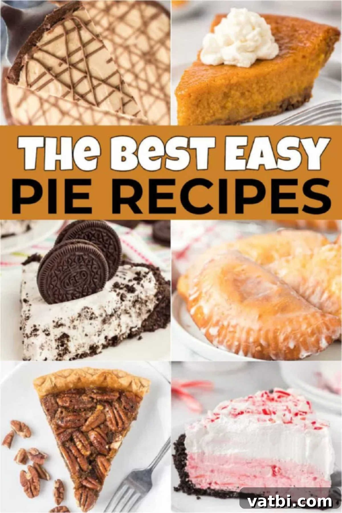 39 Ultimate Pie Recipes 2 Check out our favorite pie recipes. From no bake pies to perfectly baked pies, there is one for everyone. These easy homemade pie recipes are perfect for the Holidays or any time of the year. These pies are easy to make and everyone loves them too! #dessertsonadime #pierecipes #holidayrecipes #pies