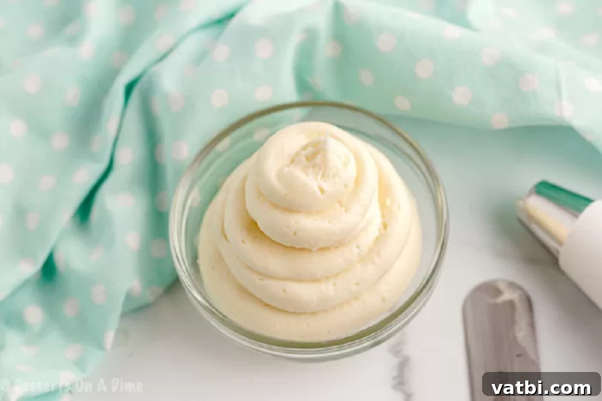 Best Keto Cream Cheese Frosting Recipe 3 Frosting ingredients combined until smooth.