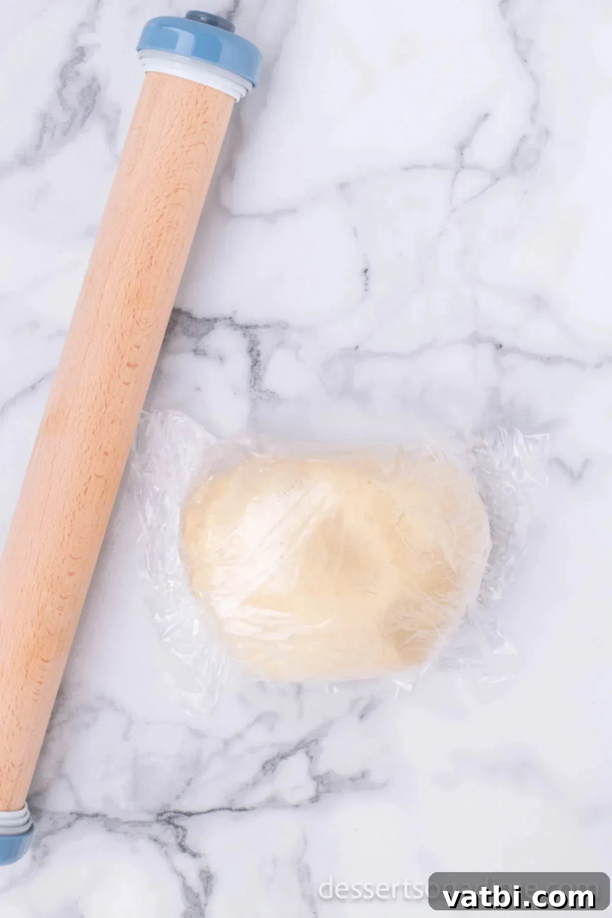Sweetheart Sugar Cookie Delights 8 Dough in plastic wrap.