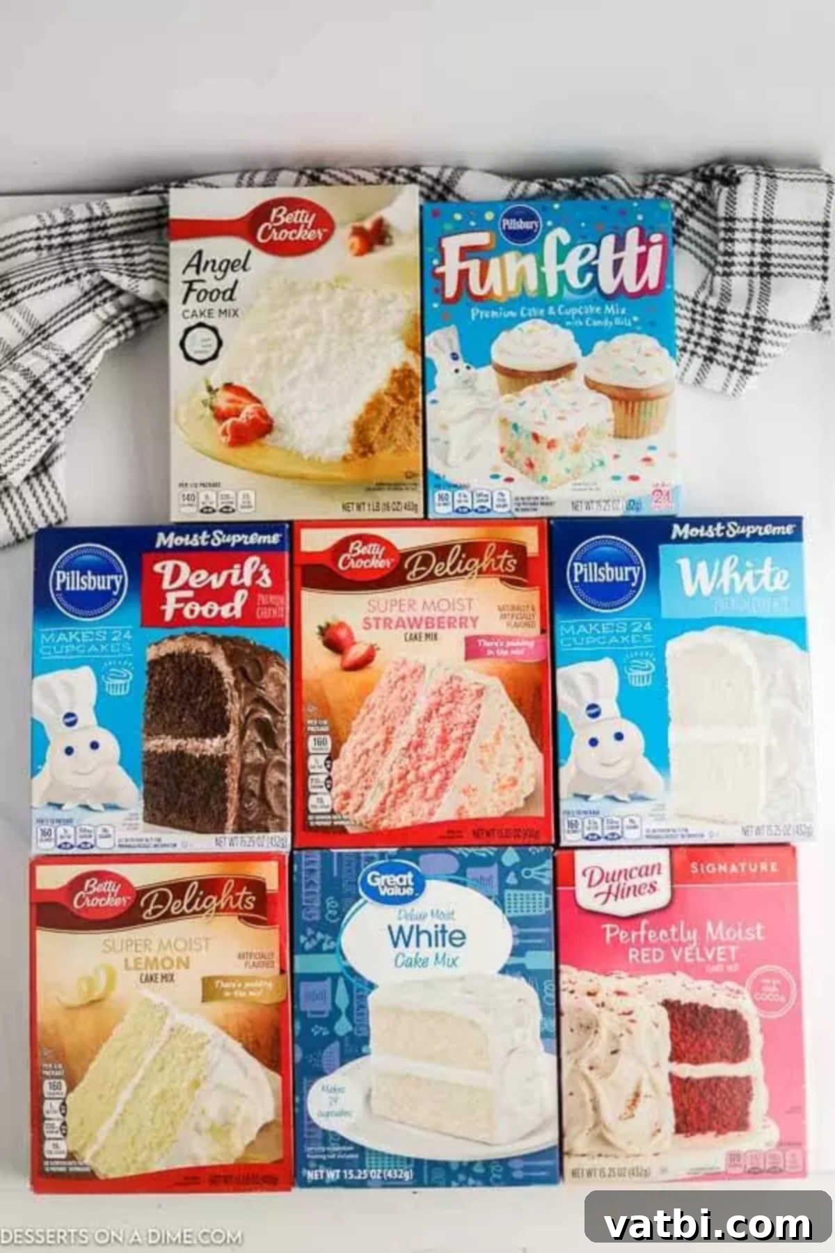 Is Your Cake Mix Still Bake-Worthy? 2 Various boxes of cake mix.