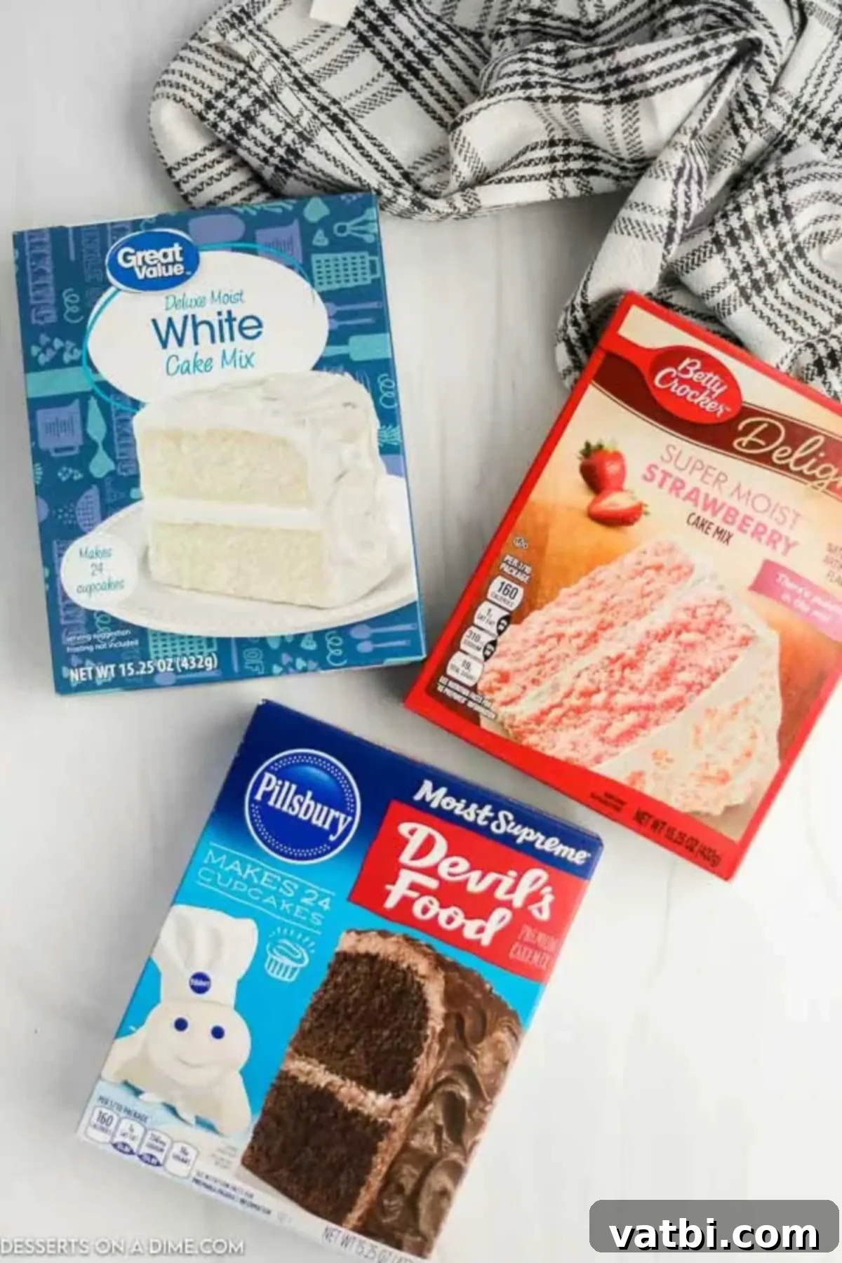 Is Your Cake Mix Still Bake-Worthy? 5 Various boxes of cake mix.