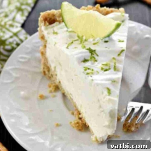 Sweet and Simple Mexican Delights 9 A slice of Frozen Margarita Pie with a pretzel crust.