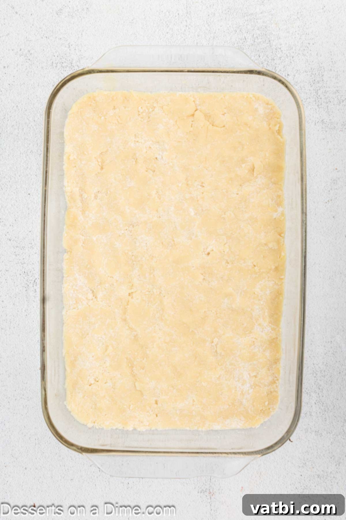 Frosted Christmas Sugar Cookie Bars 6 Dough baked and cooling.