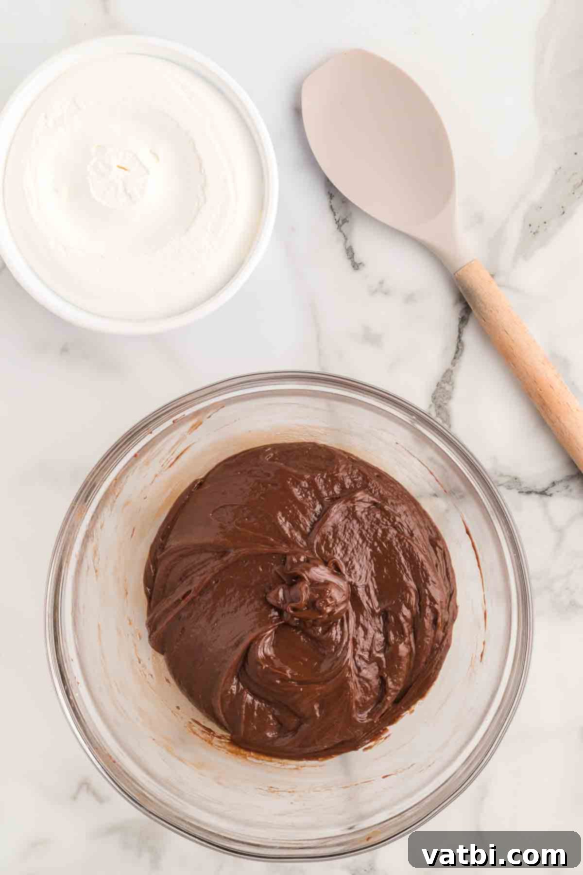 Irresistible Nutella Pie 7 Nutella combined with cream cheese.